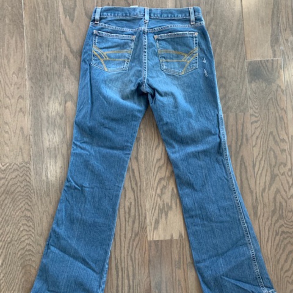 Gap Ultra Low Rise Women's Distressed Denim Jeans - Picture 7 of 7